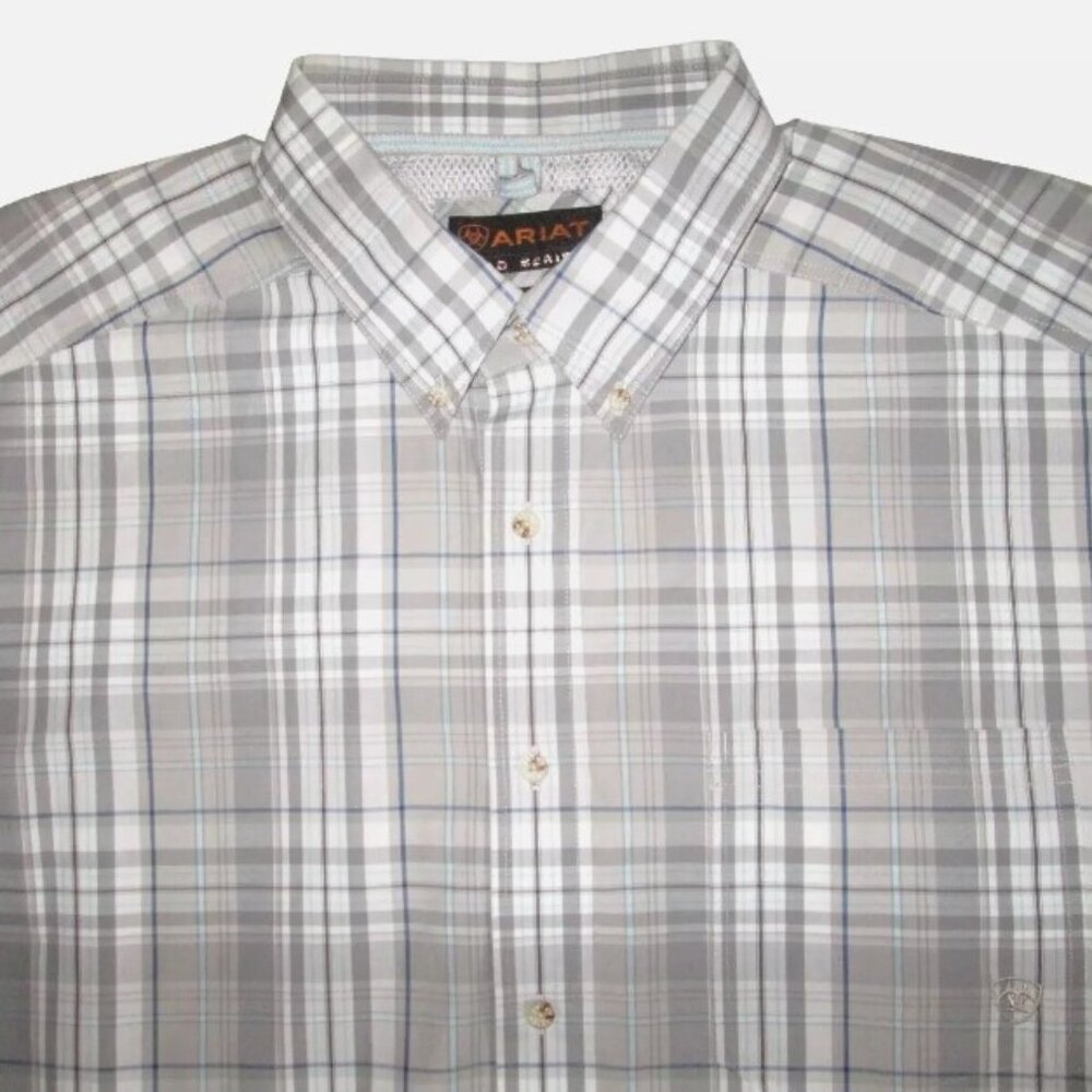 Ariat Pro Series Long Sleeve Button Shirt Men's XXL